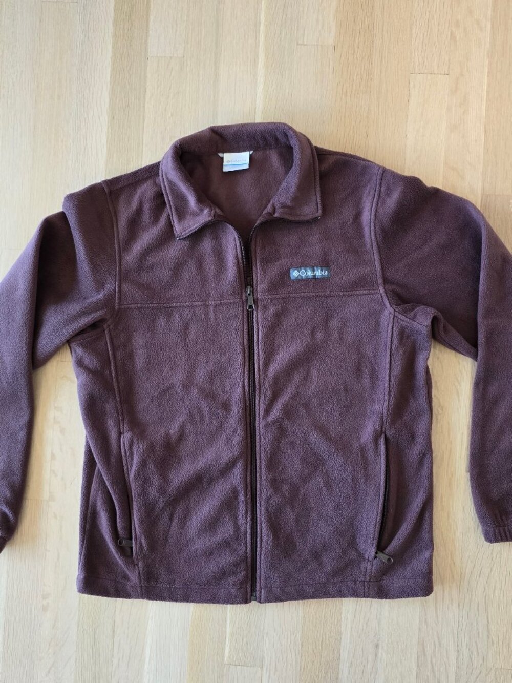 Columbia Men’s Steens Mountain Tobacco Full-Zip Fleece Jacket Size Medium